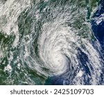 Small photo of Tropical Storm Gaston 07L over South Carolina. . Elements of this image furnished by NASA.
