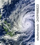 Small photo of Super Typhoon Hagupit 22W approaching the Philippines. Super Typhoon Hagupit 22W approaching the Philippines. Elements of this image furnished by NASA.