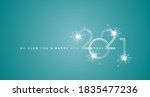 we wish you a happy new year... | Shutterstock .eps vector #1835477236