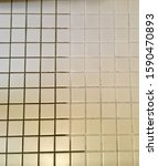 Small photo of Before and after results from cleaning the grout on the bathroom floor