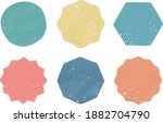 a set of stamp like faint... | Shutterstock .eps vector #1882704790