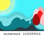 Abstract Easter Background With ...