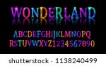 Wonderland Font. Fairy Abc. Set ...