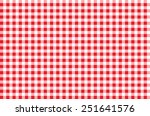 Seamless Checkered Pattern. Red ...