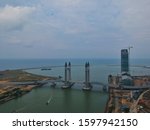 Small photo of Kuala Terengganu Drawbridge is located at Kuala Nerus-Kuala Terengganu.The lenght of the bridge is 638m long and 23m width.It is opened on 1 August of 2019 for public use to carries cars and bike.