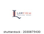 abstract monogram letter l law... | Shutterstock .eps vector #2030875430