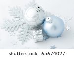 closeup of christmas decoration ... | Shutterstock . vector #65674027