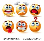 emoji vector character set.... | Shutterstock .eps vector #1983239240