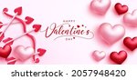 valentine's day vector... | Shutterstock .eps vector #2057948420