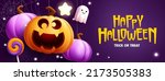 halloween celebration vector... | Shutterstock .eps vector #2173505383