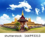 Laos Travel Landmark  Golden...
