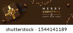 christmas banner. background... | Shutterstock .eps vector #1544141189