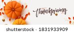 thanksgiving day banner.... | Shutterstock .eps vector #1831933909