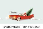 merry christmas and happy new... | Shutterstock .eps vector #1845420550