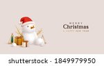 merry christmas and happy new... | Shutterstock .eps vector #1849979950