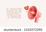happy valentine's day. love... | Shutterstock .eps vector #2103572390
