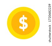 money coin icon  illustration... | Shutterstock .eps vector #1720682239
