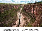 Small photo of View of Porcupine Gorge from the lookout point, Porcupine Gorge National Park, Australia.
