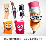 school characters vector... | Shutterstock .eps vector #1101345149