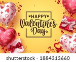 valentines day vector... | Shutterstock .eps vector #1884313660
