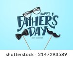 happy father's day vector... | Shutterstock .eps vector #2147293589