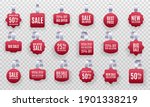 discount sticker  special offer ... | Shutterstock . vector #1901338219