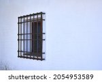 Detail Of A Window With A...