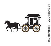 Horse Carriage Illustration...