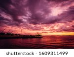 Harbor In The Sunset Porto...