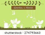 plant growth. garden set icons | Shutterstock .eps vector #274793663