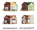 home renovation  house before... | Shutterstock .eps vector #2112622079