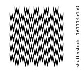 seamless pattern black wave... | Shutterstock .eps vector #1611145450