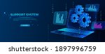 technical support system.... | Shutterstock .eps vector #1897996759