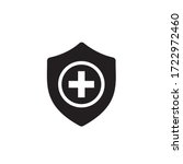 protection icon vector security ... | Shutterstock .eps vector #1722972460