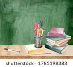 back to school education... | Shutterstock . vector #1785198383