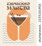 Espresso Martini. Retro Posters ...