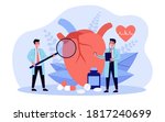 heart disease research concept. ... | Shutterstock .eps vector #1817240699
