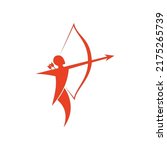 archery logo can be color and... | Shutterstock .eps vector #2175265739