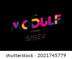 vector of stylized module... | Shutterstock .eps vector #2021745779