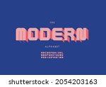vector of stylized modern... | Shutterstock .eps vector #2054203163