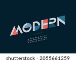 vector of stylized modern... | Shutterstock .eps vector #2055661259