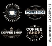 coffee shop logo collection ... | Shutterstock .eps vector #1620854146