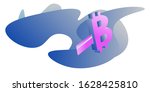 bitcoin payment concept.... | Shutterstock .eps vector #1628425810