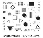 design element. geometric... | Shutterstock .eps vector #1797158896