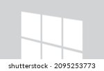 window sunlight and shadow... | Shutterstock .eps vector #2095253773