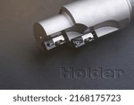 Small photo of holder cartridge. Together with the insert adjust distance. special cutting tool. Material steel sncm439. use hole making, boring, chamfer.