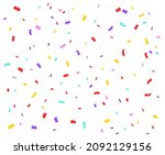 fireworks and pollen that are... | Shutterstock .eps vector #2092129156