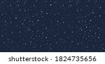  osmic  cosmos  night sky ... | Shutterstock .eps vector #1824735656