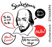 Shakespeare Portrait With...