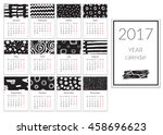 Calendar 2017 Year  A4 Cards...